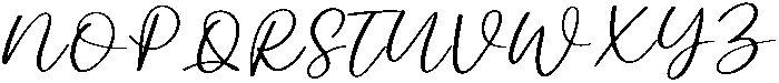 Caramel Regular otf (400) Font UPPERCASE