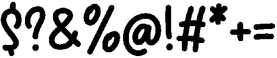 Caramel Regular otf (400) Font OTHER CHARS
