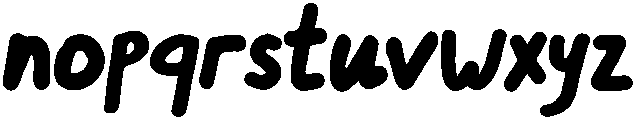 Caramel Regular otf (400) Font LOWERCASE
