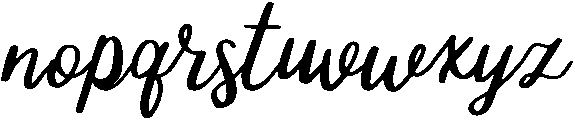 Caramel otf (400) Font LOWERCASE
