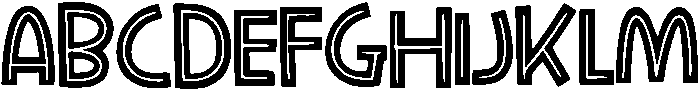 Caramel otf (400) Font UPPERCASE