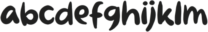 CaramelaRegular otf (400) Font LOWERCASE