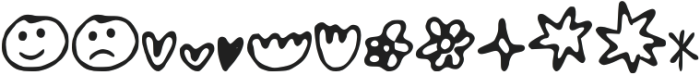 CarameltIcon-Regular otf (400) Font UPPERCASE