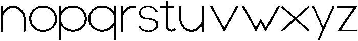 Carbon Light otf (300) Font LOWERCASE