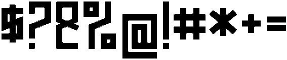 Carbon Slice Regular otf (400) Font OTHER CHARS