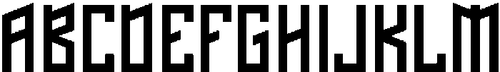 Carbon Slice Regular otf (400) Font UPPERCASE