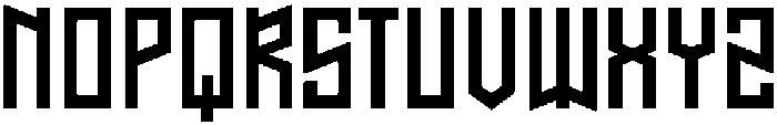 Carbon Slice Regular otf (400) Font UPPERCASE