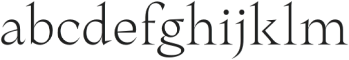 Cardamom Light otf (300) Font LOWERCASE