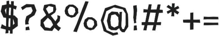 CardboardCat otf (400) Font OTHER CHARS