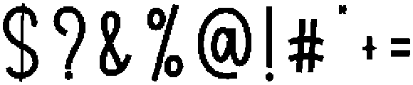 Cardigan Regular otf (400) Font OTHER CHARS