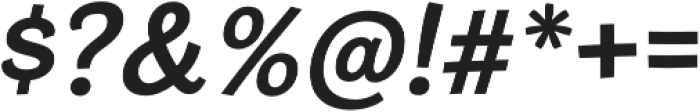 Cardigan SemiBold Italic otf (600) Font OTHER CHARS