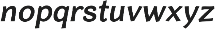 Cardigan SemiBold Italic otf (600) Font LOWERCASE