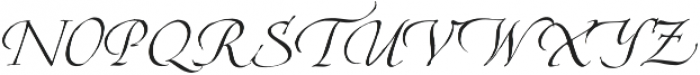 Cardinal-Italic otf (400) Font UPPERCASE