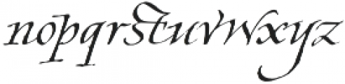 Cardinal-Italic otf (400) Font LOWERCASE