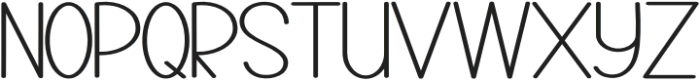 Cardinal Numbers Regular otf (400) Font LOWERCASE