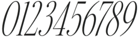 Carefree Serif Extralight Italic otf (200) Font OTHER CHARS