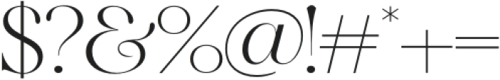 Careny-Regular otf (400) Font OTHER CHARS