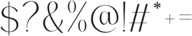 Carest-Regular otf (400) Font OTHER CHARS