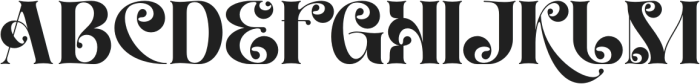 Carevo otf (400) Font UPPERCASE