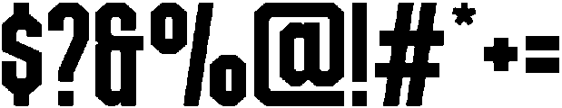Carglos Regular otf (400) Font OTHER CHARS