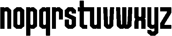 Carglos Regular otf (400) Font LOWERCASE