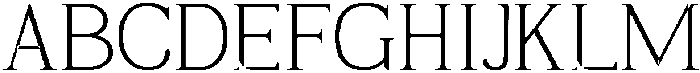 Carhane Regular otf (400) Font UPPERCASE