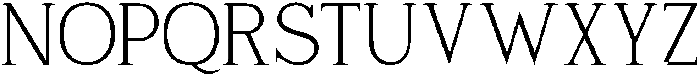 Carhane Regular otf (400) Font UPPERCASE