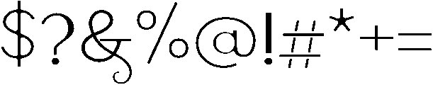 Carla Sans Light otf (300) Font OTHER CHARS