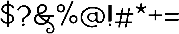 Carla Sans Regular ttf (400) Font OTHER CHARS