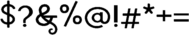 Carla Sans Semibold otf (600) Font OTHER CHARS