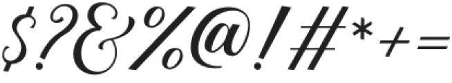 Carla Script Regular otf (400) Font OTHER CHARS