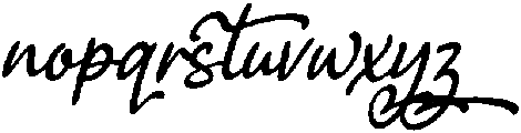 Carlessé Script otf (400) Font LOWERCASE