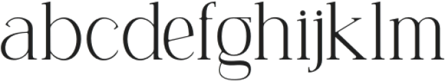 Carlgine Light otf (300) Font LOWERCASE