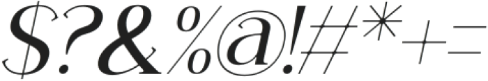 Carlgine Medium Italic otf (500) Font OTHER CHARS