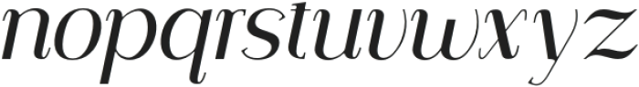 Carlgine Medium Italic otf (500) Font LOWERCASE