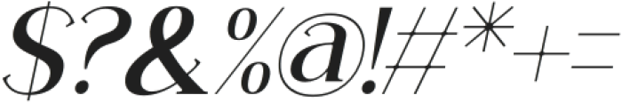 Carlgine Semi Bold Italic otf (600) Font OTHER CHARS