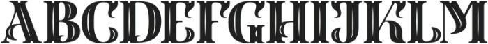Carlingthon Serif otf (400) Font UPPERCASE