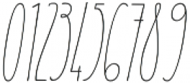 Carlino Italic Regular otf (400) Font OTHER CHARS