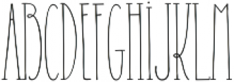 Carlino Serif Regular otf (400) Font UPPERCASE