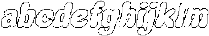 Carlise Pixel Outline otf (400) FONT