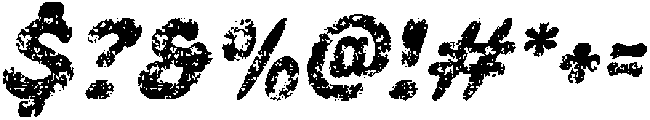 Carlise Stamp Italic otf (400) Font OTHER CHARS