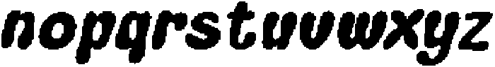 CarlisePixel-Regular otf (400) Font LOWERCASE
