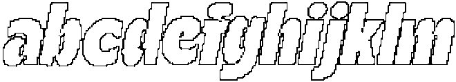 Carlone Pixel Outline otf (400) FONT