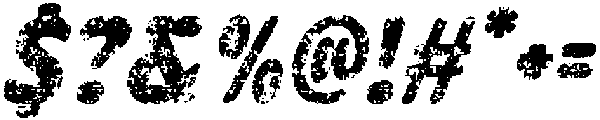 Carlone Rounded Stamp Italic otf (400) Font OTHER CHARS