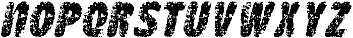Carlone Rounded Stamp Italic otf (400) Font UPPERCASE