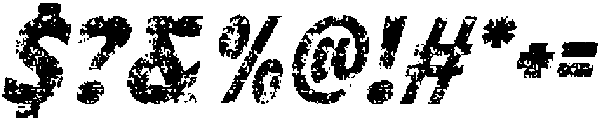 Carlone Stamp Italic otf (400) Font OTHER CHARS