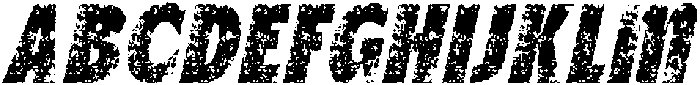 Carlone Stamp Italic otf (400) Font UPPERCASE
