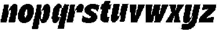 CarlonePixel-Regular otf (400) Font LOWERCASE