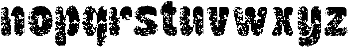 CarloneRoundedStamp-Regular otf (400) Font LOWERCASE