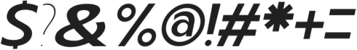 Carltine Semi Bold Italic otf (600) Font OTHER CHARS
